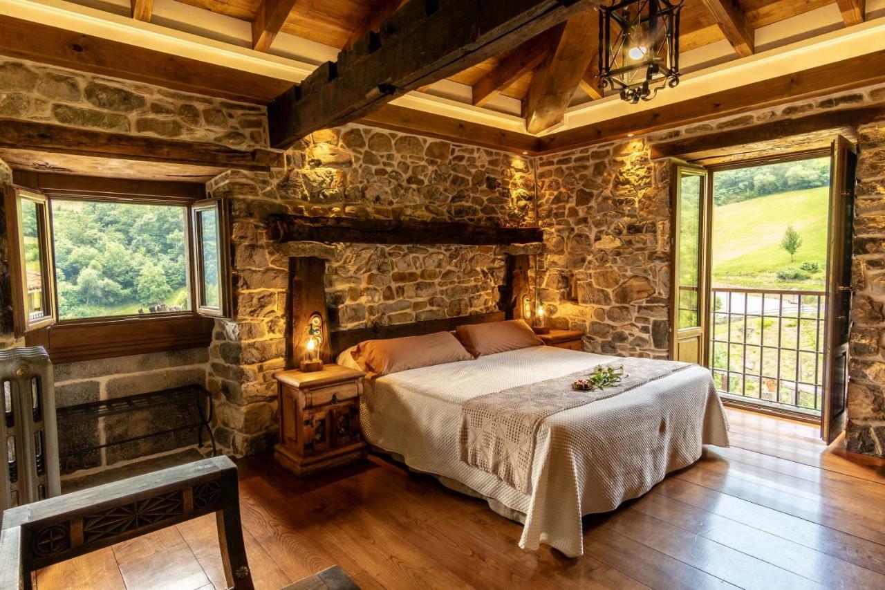 Casona De El Castaniu Otel Serrapio Dış mekan fotoğraf